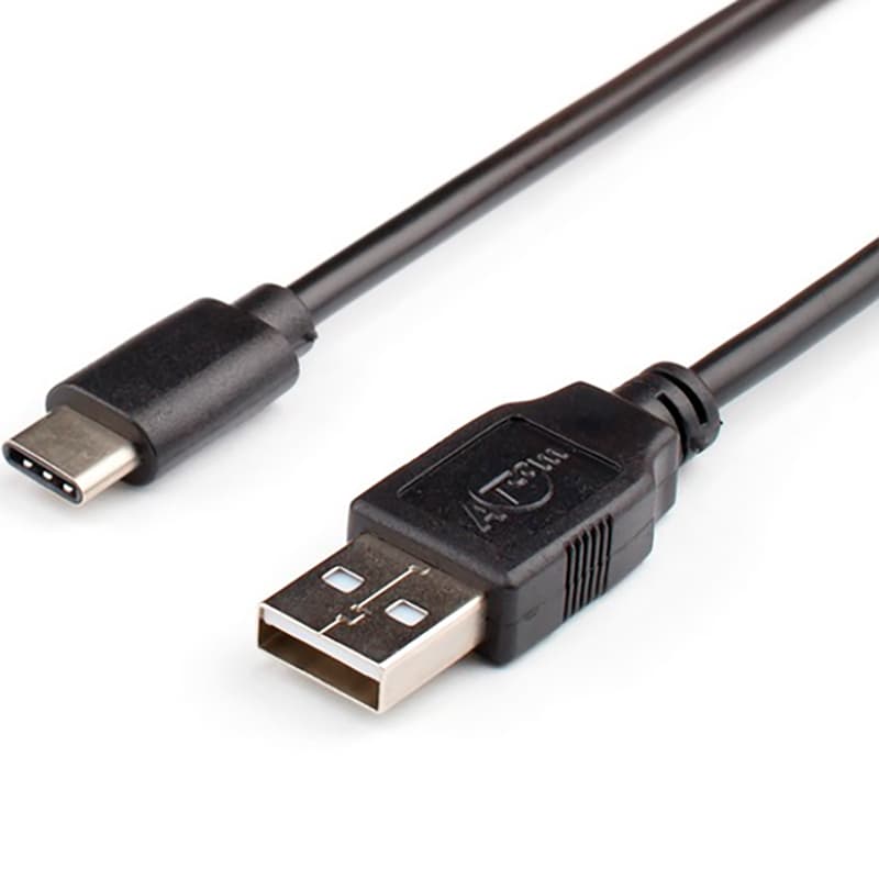 Кабель ATcom USB 2.0AM - Type-C, 0.8м