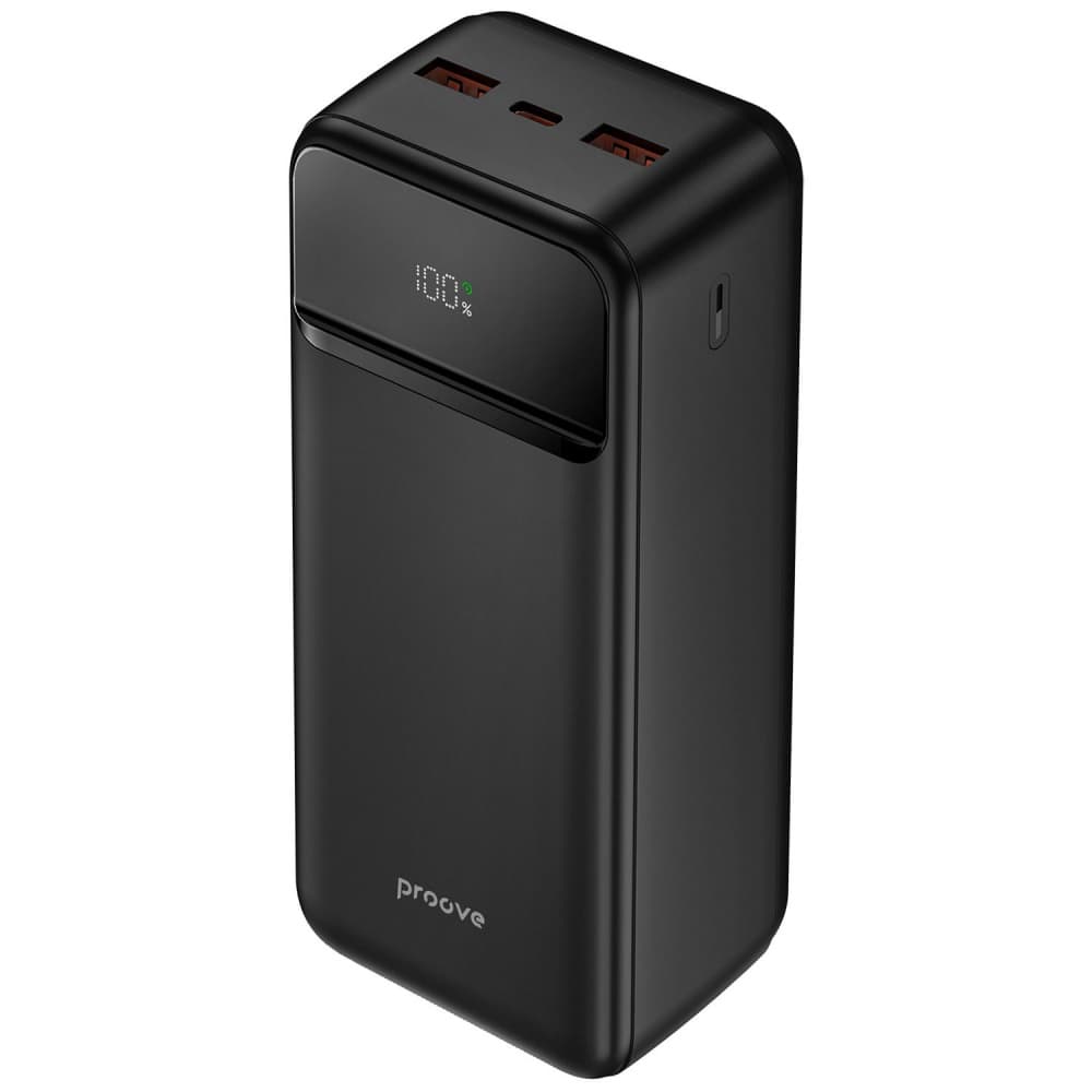 Універсальна мобільна батарея Proove Illuminator 2 22.5W 30000mAh Black (PBIP30212201)