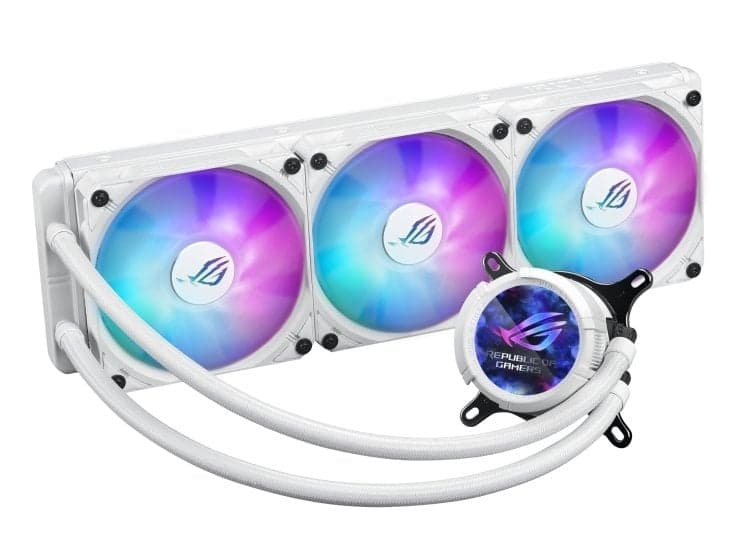 Система водяного охолодження Asus ROG Strix LC III 360 ARGB LCD White (90RC00W2-M0UAY0)
