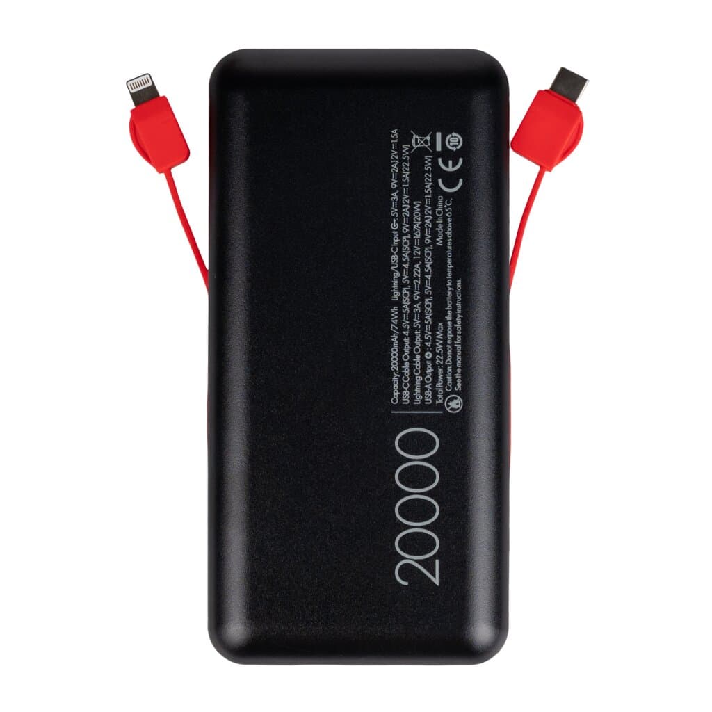 Універсальна мобільна батарея LogicPower LP PQ24 20000mAh 22.5W
