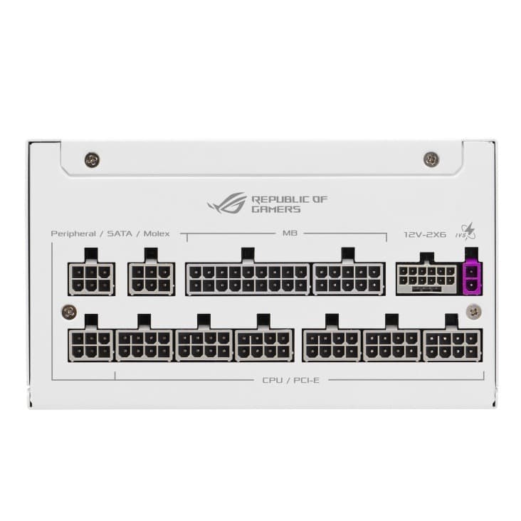 Блок живлення Asus ROG Strix 1000W Platinum White Edition (90YE00W4-B0NA00)