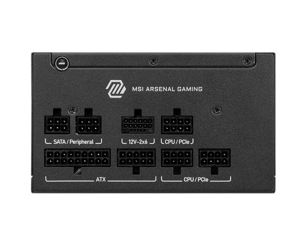 Блок живлення MSI MAG A750GLS PCIE5 750W