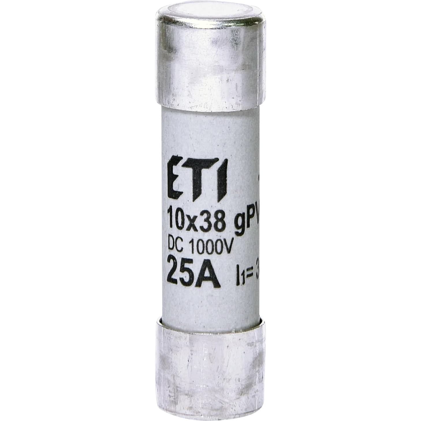 Запобіжник ETI CH 10x38 gPV 25A 1000V DC (30kA) (2625139)