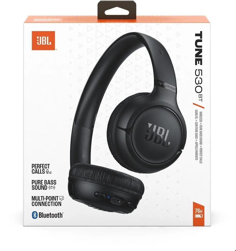 Bluetooth-гарнітура JBL Tune 530BT Black (JBLT530BTBLKEU)