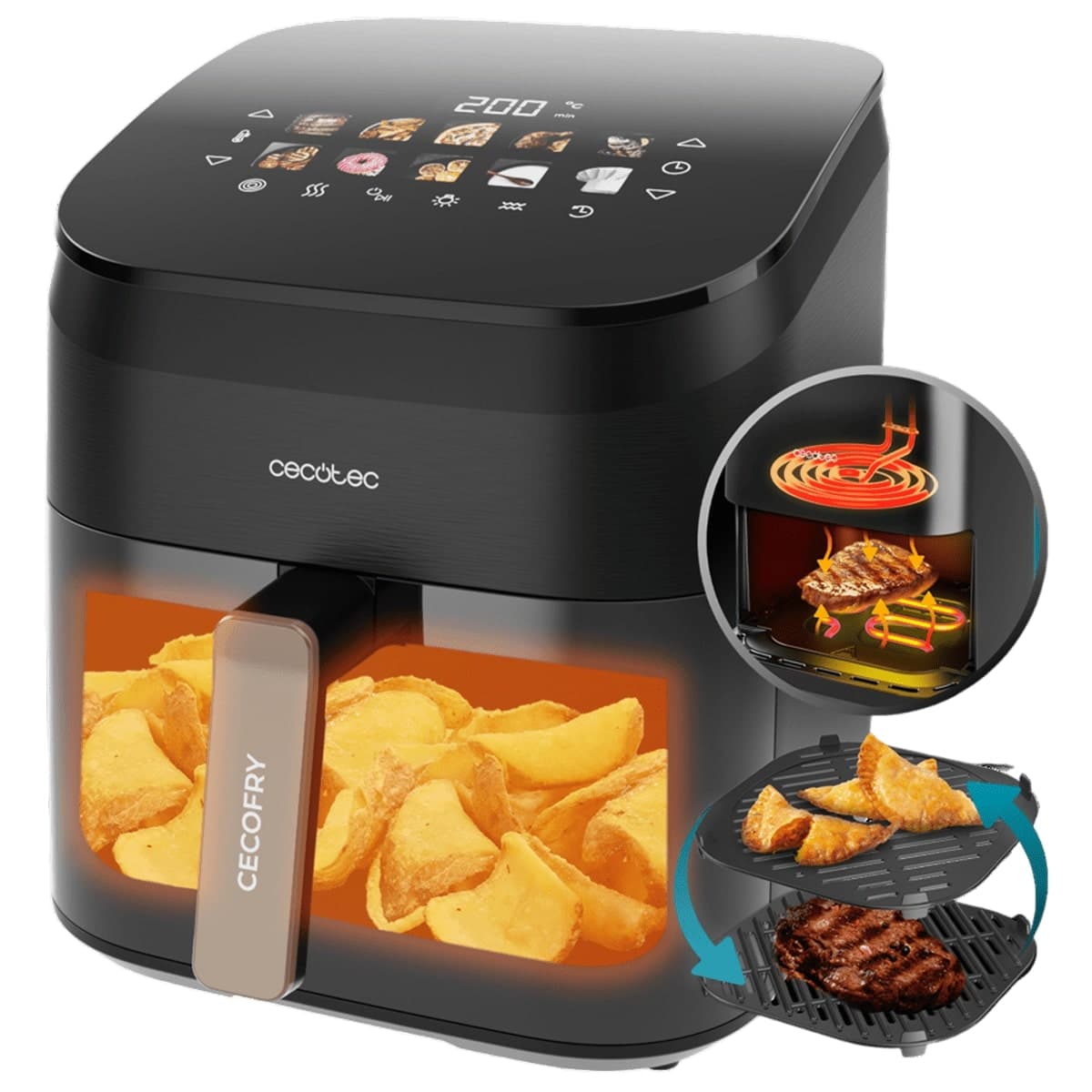 Мультипіч Cecotec Cecofry&Grill Smokin 6500 (A01_EU01_101135)
