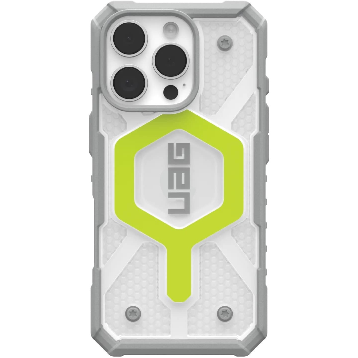 Чохол-накладка Urban Armor Gear Magsafe для Apple iPhone 16 Pro Pathfinder Active Neon (114464118181)