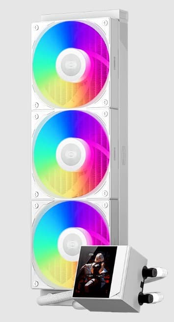 СРО PсCOOLER DC360 PRO ARGB Display білий IntelLGA 20XX/1700/1200/115X/1851 AMD AM5/AM4