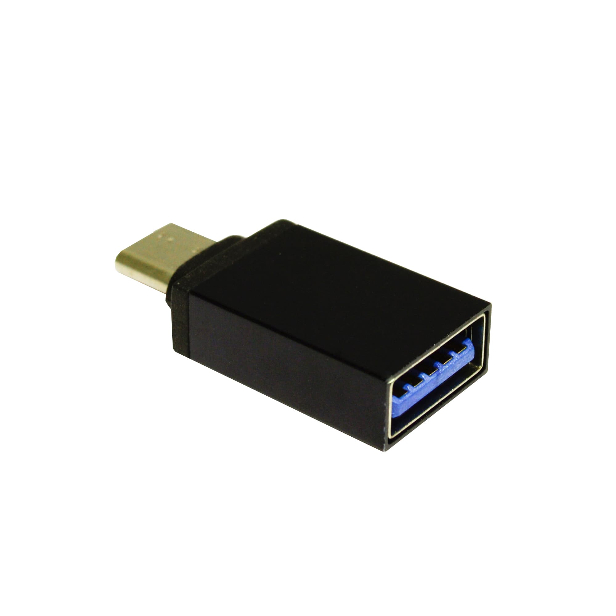 Адаптер Lapara USB Type-C male на USB 3.0 Female OTG, чорний