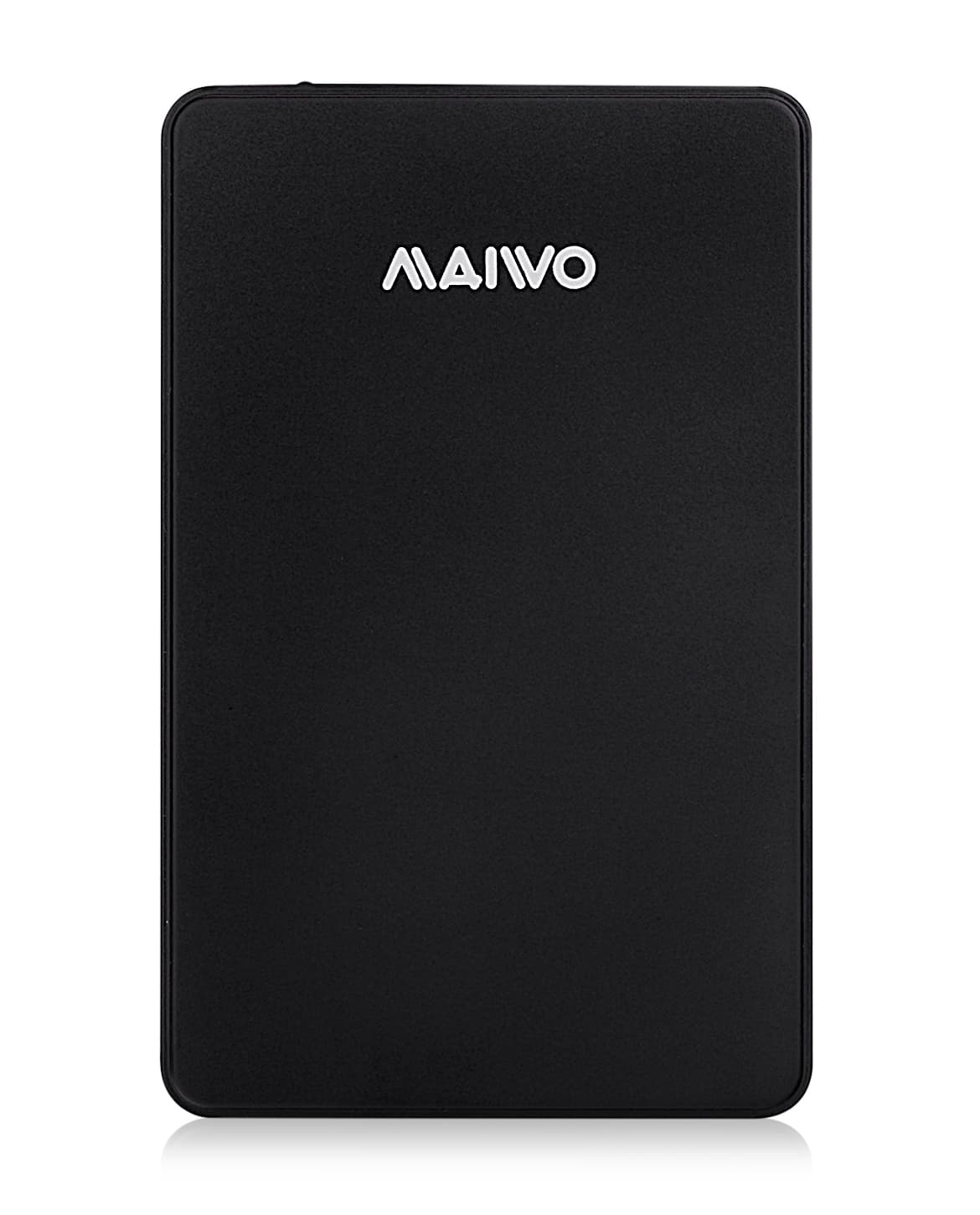 Кишеня Maiwo зовнішня для 2.5" SATA/SSD HDD через USB3.0 безгвинтіве кріплення пластик чорна