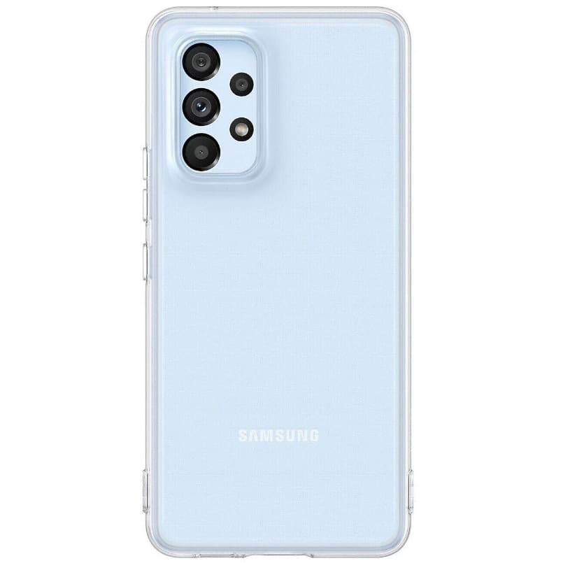 Чохол-накладка Samsung Soft Clear Cover для Samsung Galaxy A53 SM-A536 Transparent (EF-QA536TTEGRU)