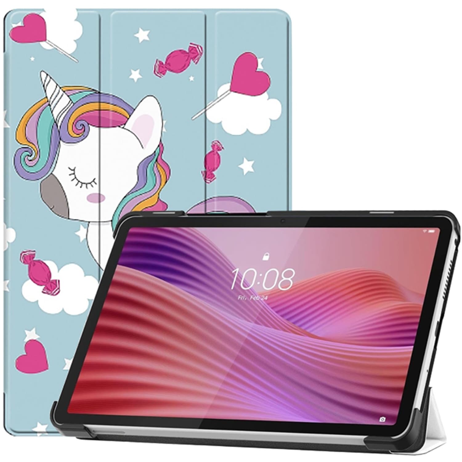 Чохол-книжка BeCover Smart Case для Lenovo Tab One / Tab K9 8.7" 2025 (TB305XU/FU) Unicorn (713750)