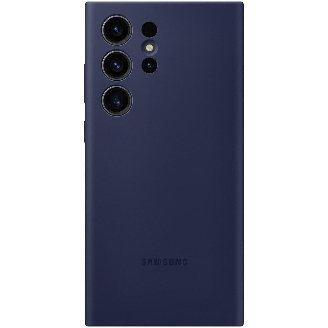 Чохол-накладка Samsung Silicone Cover для Samsung Galaxy S23 Ultra SM-S918 Navy (EF-PS918TNEGRU)