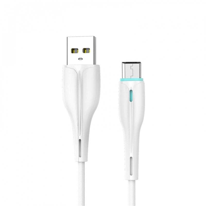 Кабель SkyDolphin S48V USB - micro USB (M/M), 1 м, White (USB-000427)
