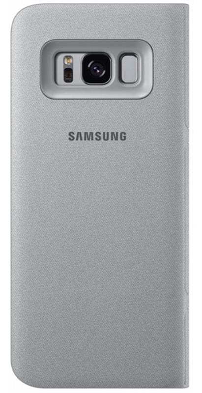 Чохол-книжка Samsung LED View Cover для Samsung Galaxy S8+ G955 Silver (EF-NG955PSEGRU)