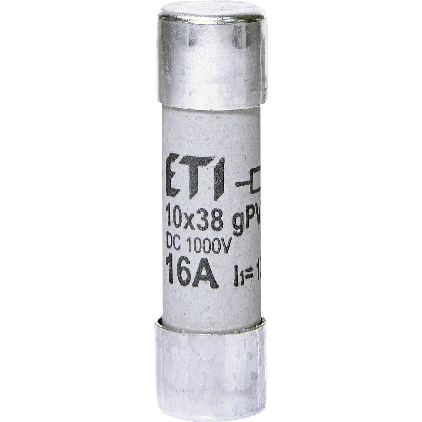 Запобіжник ETI CH 10x38 gPV 16A 1000V DC (10kA) (2625107)