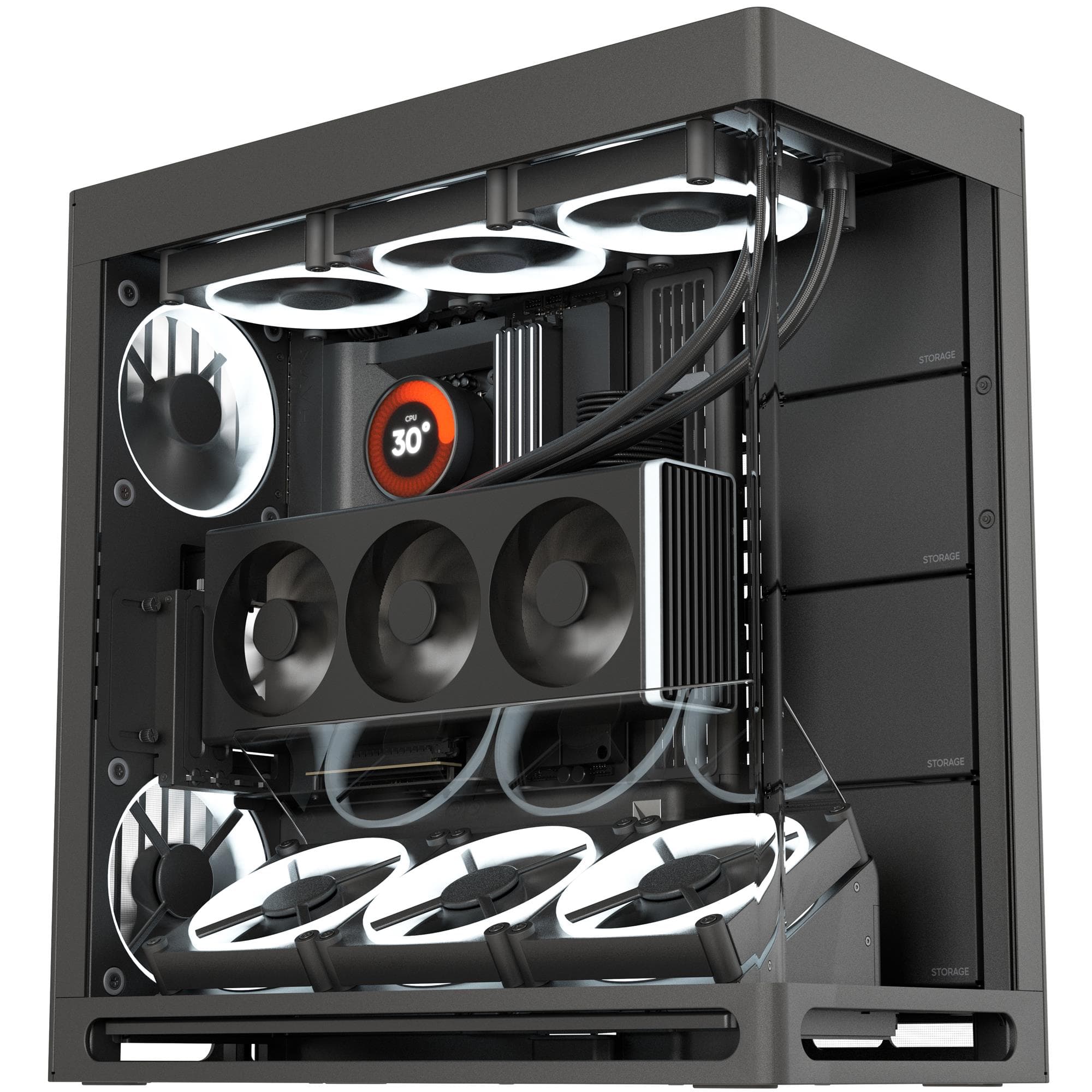 Корпус HAVN HS 420 VGPU Edition Black (HVN-CA-HS420-08)