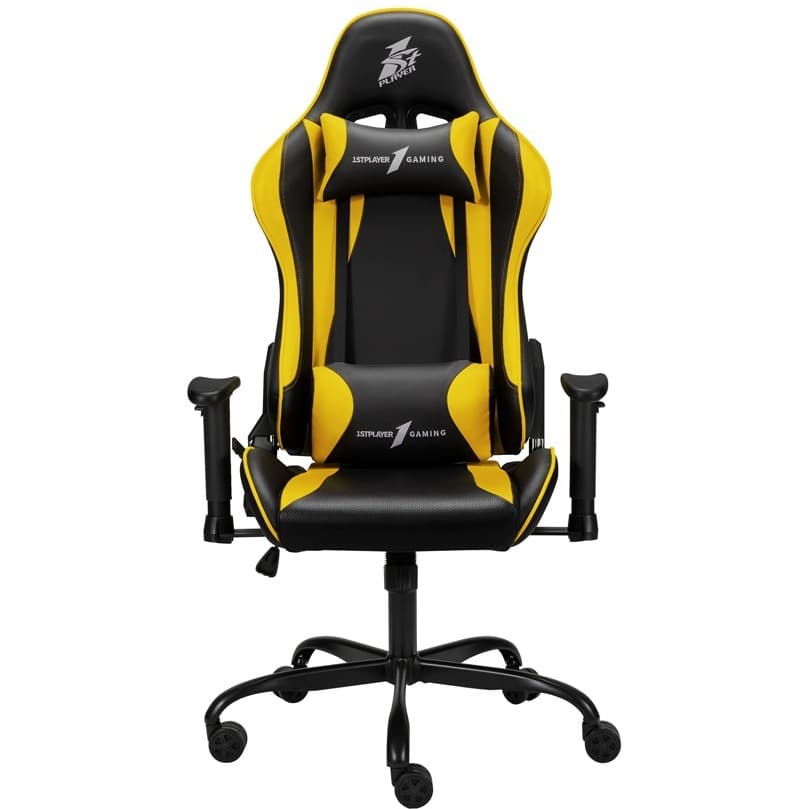 Крісло для геймерів 1stPlayer S01 Black/Yellow