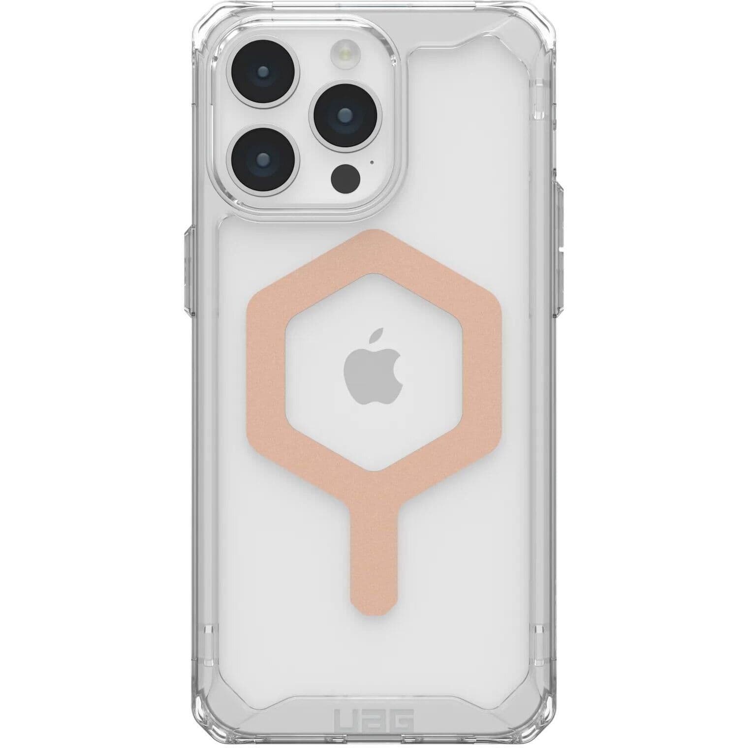 Чохол-накладка Urban Armor Gear Plyo Magsafe для Apple iPhone 15 Pro Max Ice/Gold (114305114348)