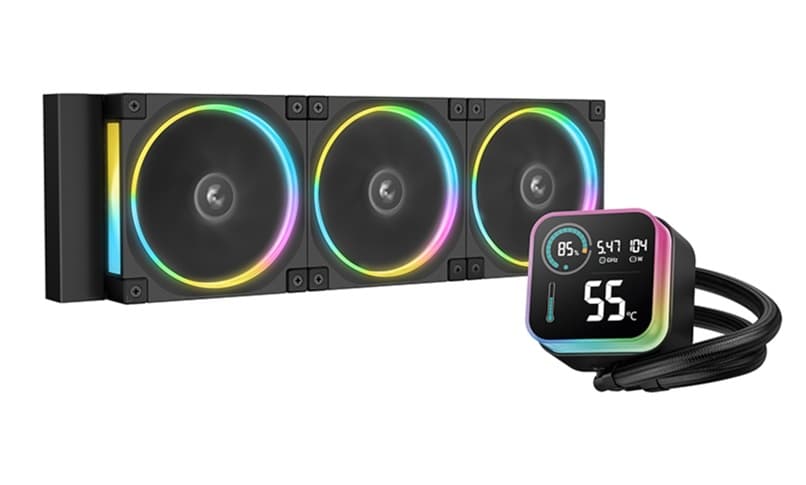 СРО Deepcool LQ360 ULTRA ARGB чорний Intel LGA1851/1700/1200/1151/1150/1155/AMD AM5/AM4