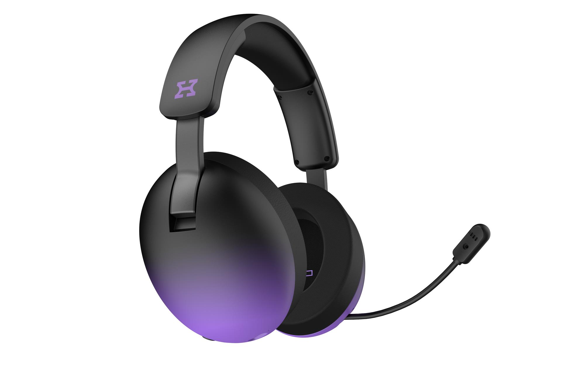 Bluetooth-гарнiтура Hator Hellyberry HH30 Pro Wireless Black/Violet (HH30_PRO_wireless_BV)