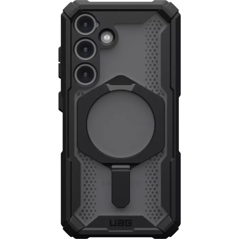 Чохол-накладка Urban Armor Gear Plasma XTE MagSafe для Samsung Galaxy S24 SM-S921 Black/Silver (214448114034)