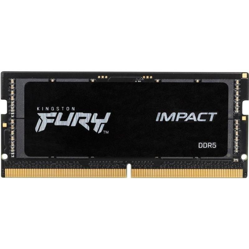 Модуль пам`ятi SO-DIMM DDR5 32GB/5600 Kingston Fury Impact PnP (KF556S40IB-32)