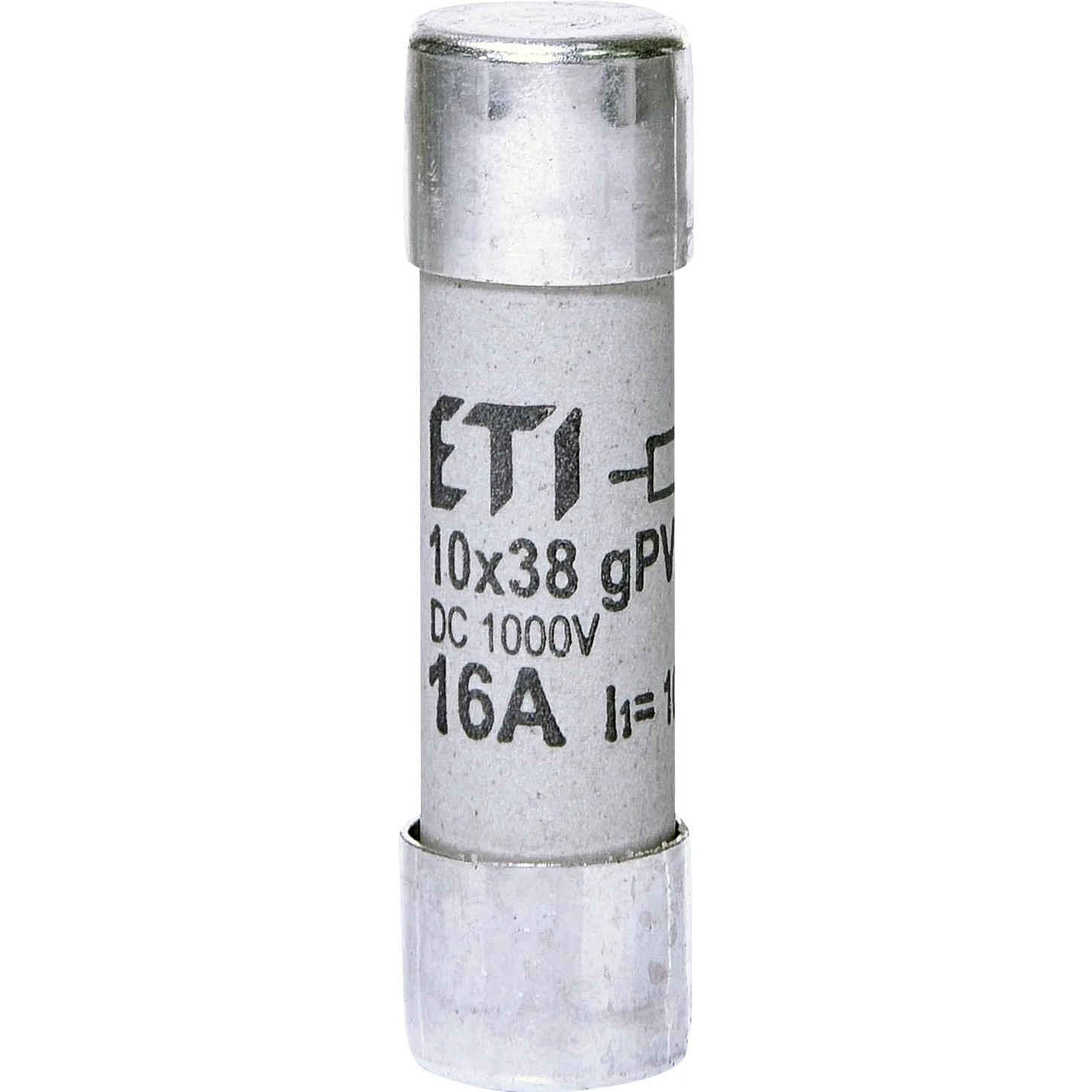 Запобіжник ETI CH 10x38 gPV 16A 1000V DC (10kA) (2625107)