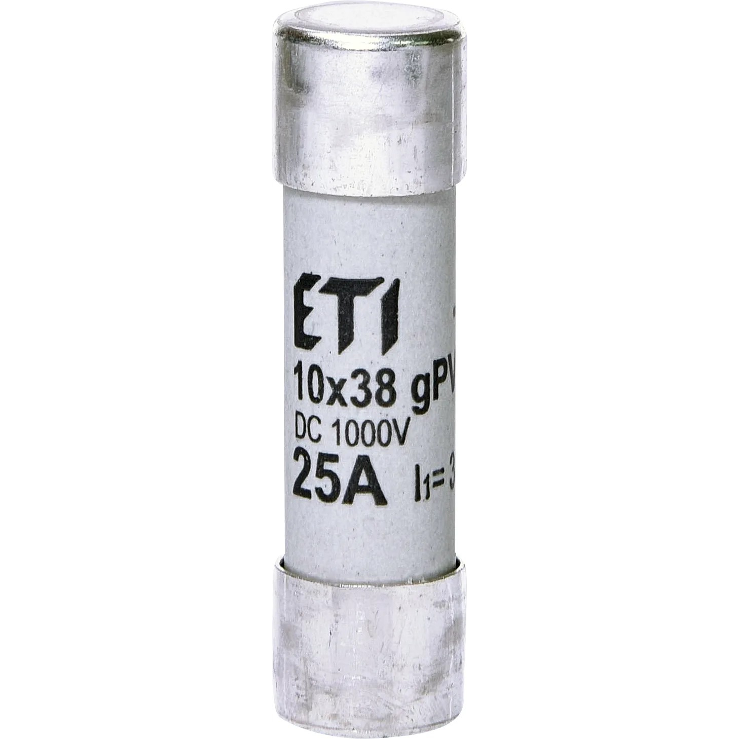 Запобіжник ETI CH 10x38 gPV 25A 1000V DC (30kA) (2625139)
