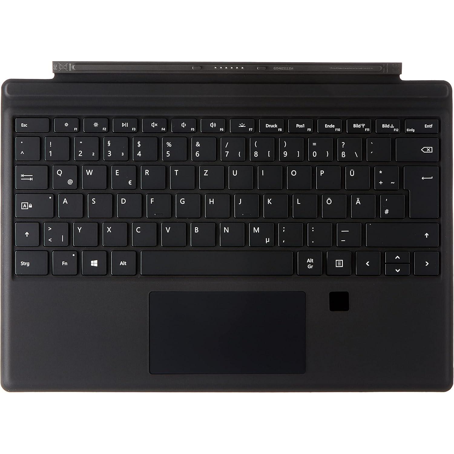 Клавiатура Microsoft Surface Pro 1755 Type Cover with Fingerprint ID Black (GKG-00021)