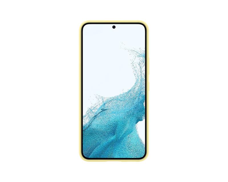 Чохол-накладка Samsung Silicone Cover для Samsung Galaxy S22 SM-S901 Butter Yellow (EF-PS901TYEGRU)