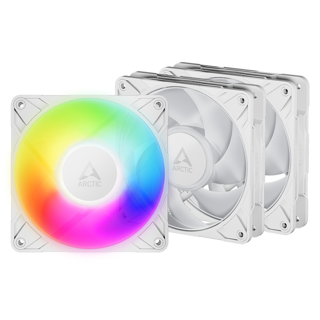 Вентилятор Arctic P12 Pro A-RGB White - 3 Pack (ACFAN00326A)