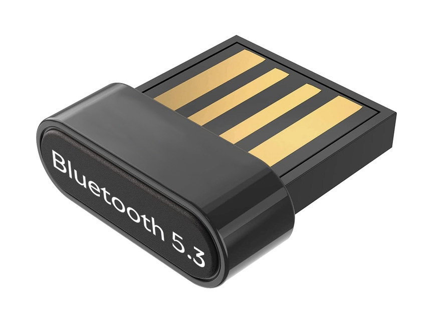 Бездротовий Bluetooth 5.3 USB адаптер STLab міні, радіус дії до 20 м, чорний
