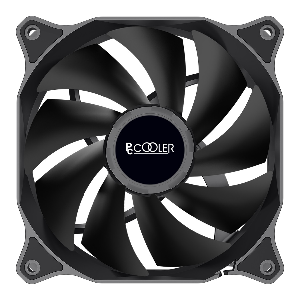 Набір вентиляторів PC COOLER DN 120 3 in 1 для корпусу DN 120 чорний 120x120x25мм,HB,1200±10% об/хв,