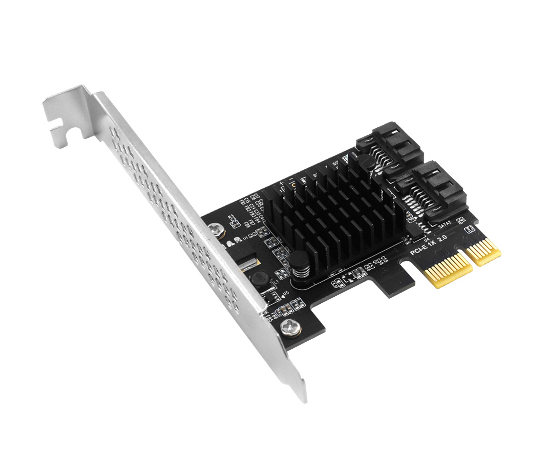 Контроллер Dynamode PCI-E to 2 х SATA III (6 Гбит/сек), 2 внутр. канала, чипсет Marvell 88SE9125