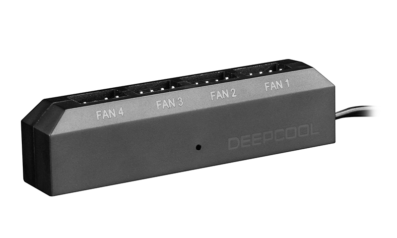 DeepCool Розгалужувач живлення FH-04 для підключення 4х PWM 12V 3/4-pin вентиляторів до материнської