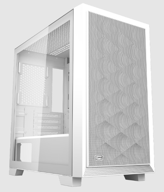 Корпус PcCOOLER CPS C3D310 білий Micro ATX/Mini-ITX без БП (LxWxH)406x220x410мм/