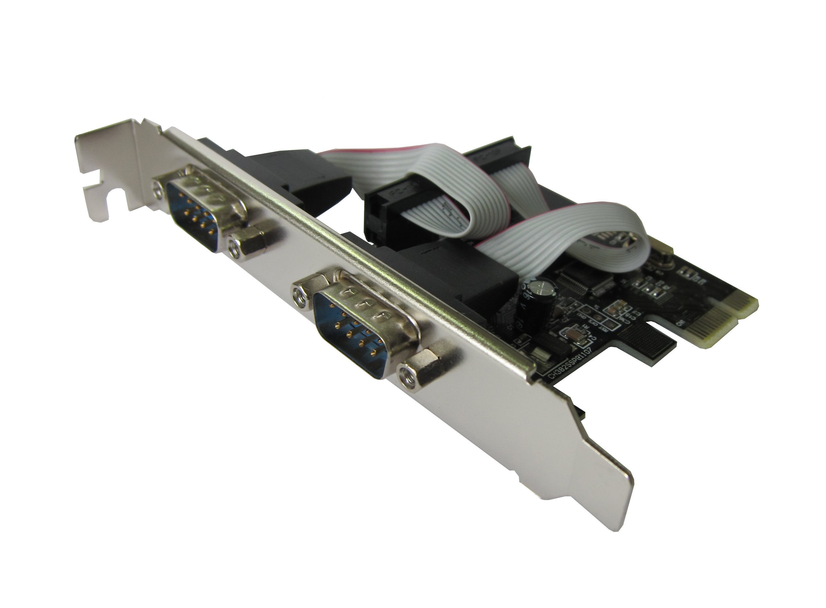 Контролер Dynamode RS232 (COM) 2 канала чіпсет WCH 382 PCI-E