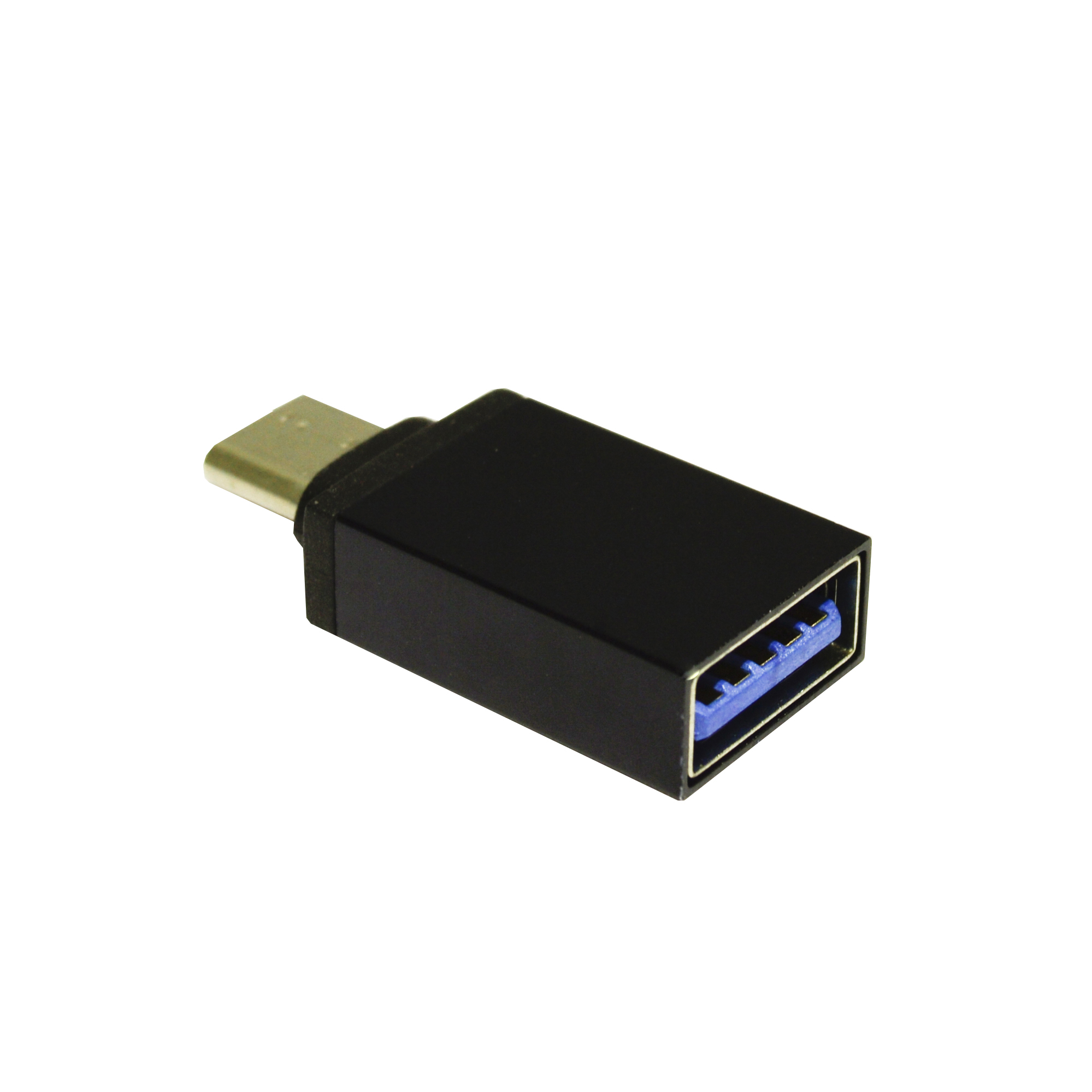 Адаптер Lapara USB Type-C male на USB 3.0 Female OTG, чорний