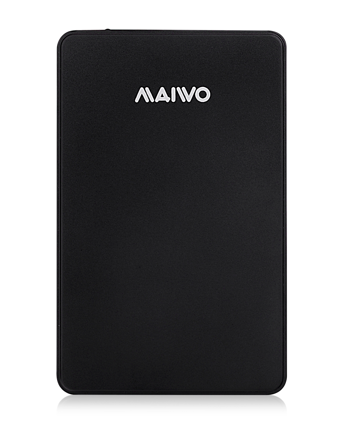 Кишеня Maiwo зовнішня для 2.5" SATA/SSD HDD через USB3.0 безгвинтіве кріплення пластик чорна