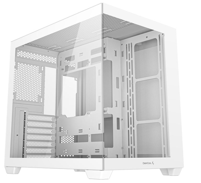 Корпус Deepcool CG530 білий Без БЖ ITX/Micro-ATX/ATX/MicroATX,2x3.5,2+1*2.5"; 440×285×399мм, 