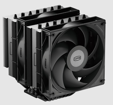Охолоджувач для процесора PсCOOLER RT720 чорний IntelLGA 115X/1200/1700/1851 AMD AM5/AM4