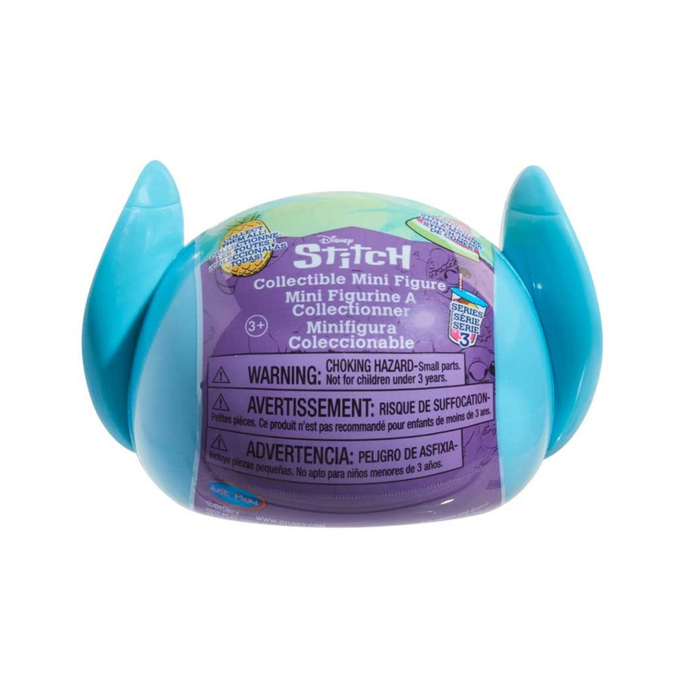 Фигурка-сюрприз в капсуле "Стич со вкусняшками" STITCH 46288 серии "Feed Me" игрушка 4 см