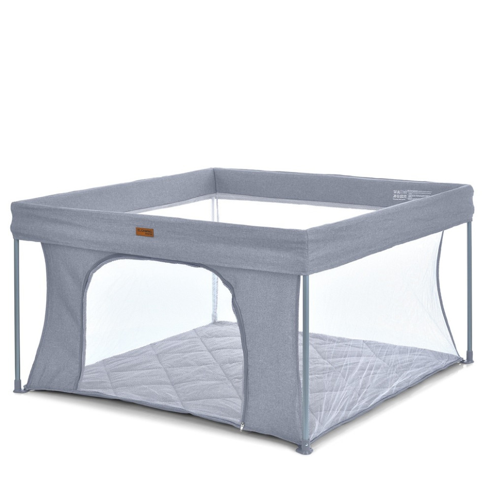 Детский манеж SWIFT 4 ME 1196 Gray 127х127х74,5 см
