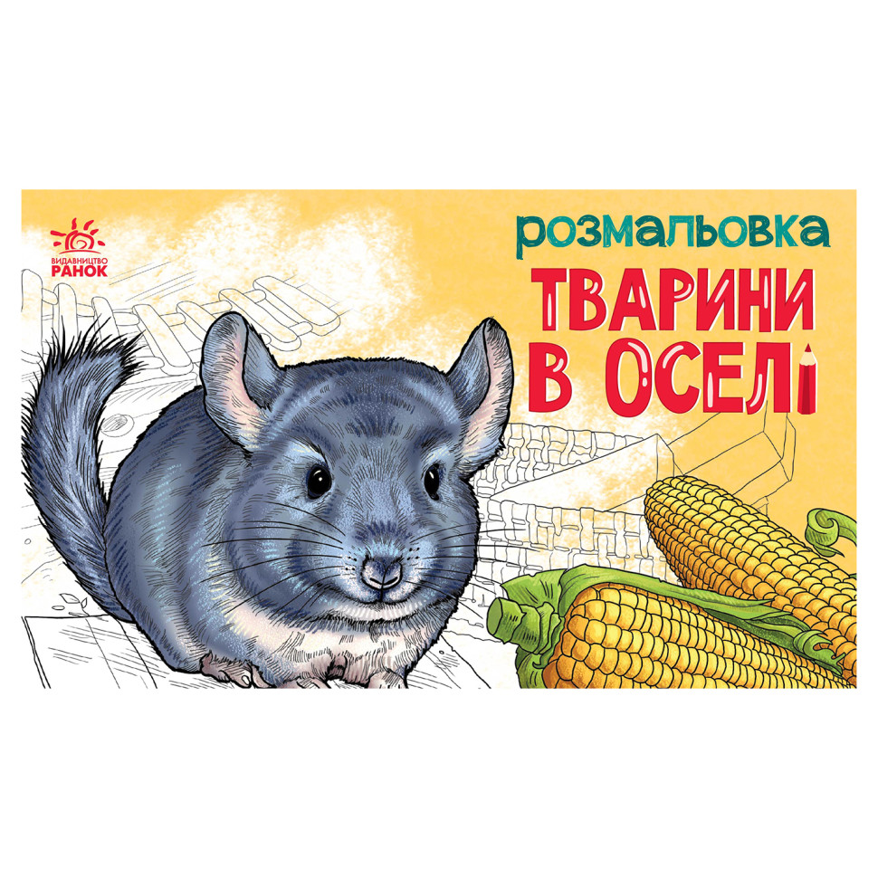 Детская раскраска "Животные в доме" 583010, 16 страниц