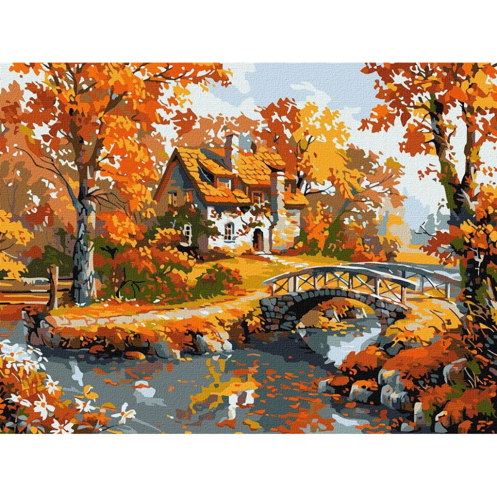 Картина по номерам "Утренний уют" KHO6356 30х40 см