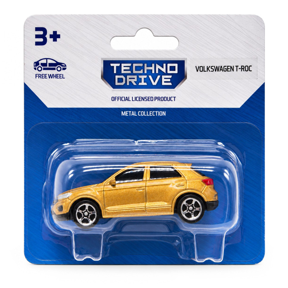 Детская минимодель Volkswagen T-Roc 250438US2-3 серии Street Racers S3