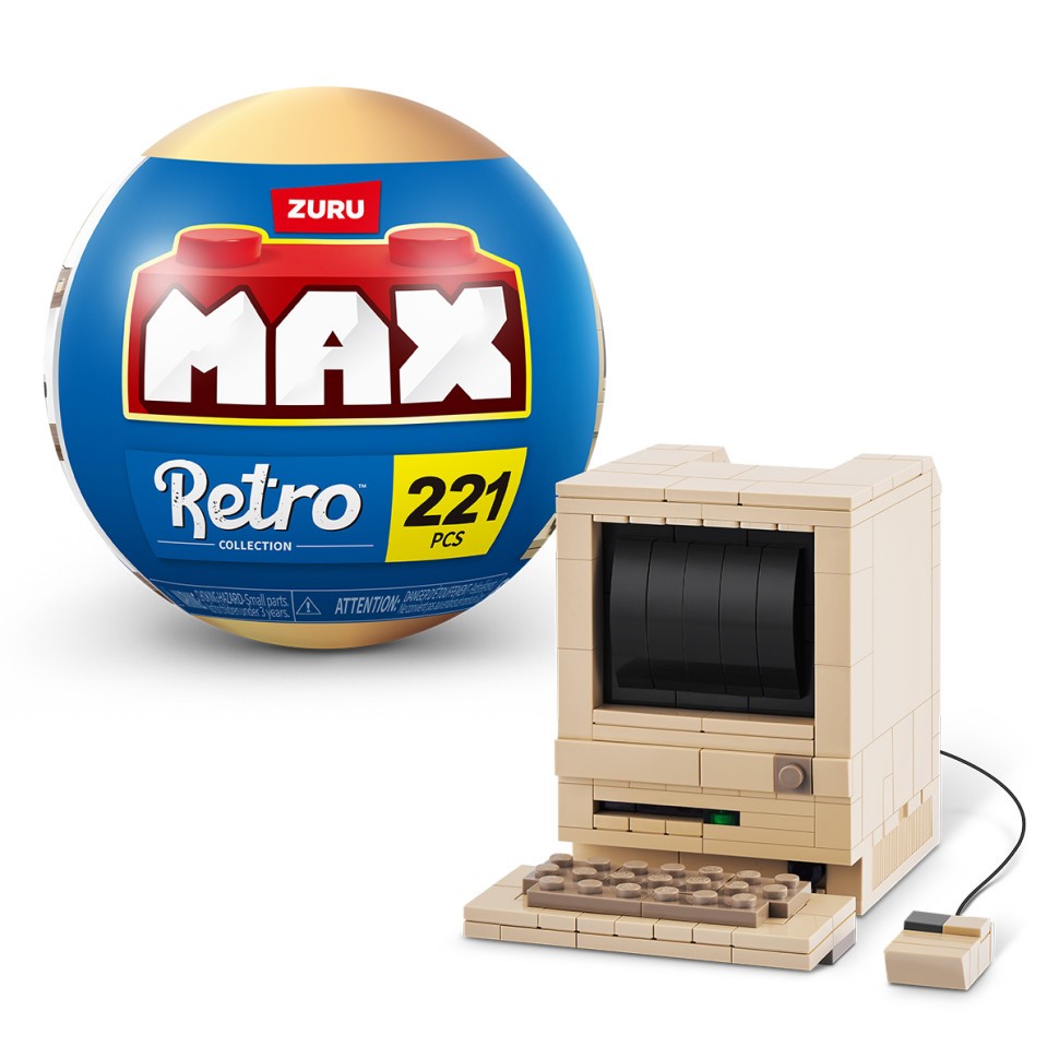 Конструктор в капсуле Компьютер Макинтош MAX 83185AGQ8 серии "Retro" S1