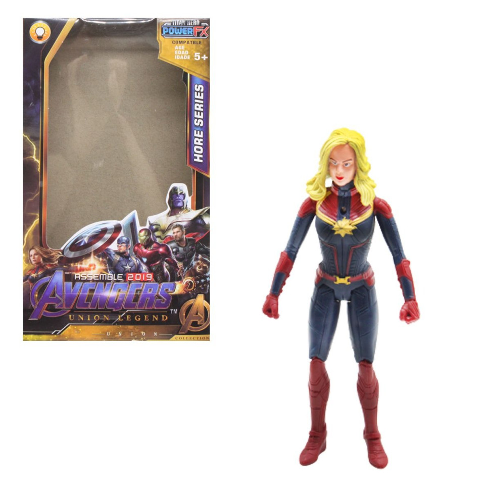Фигурка супергероя "AVENGERS" LK4002-1-1-10 Капитан Марвел