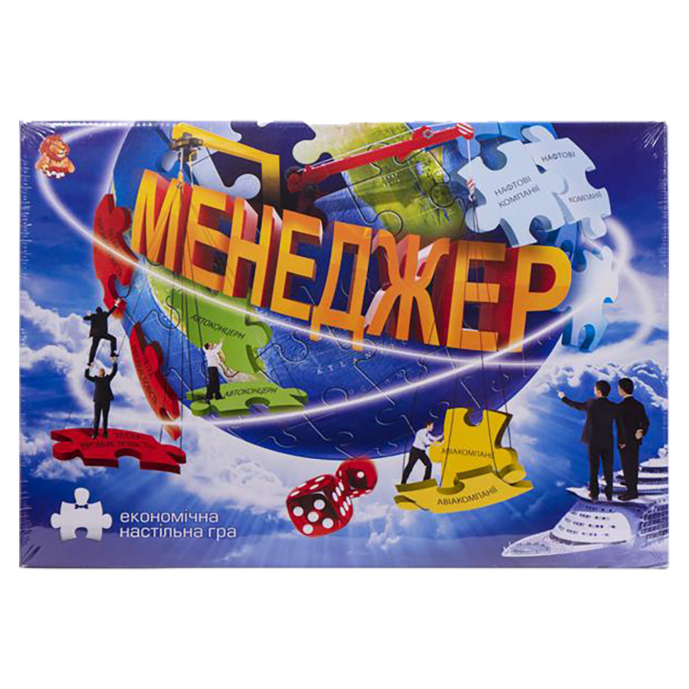 УЦЕНКА!!! Настольная игра "Менеджер" Danko Toys DTG7-U-UC на украинском языке