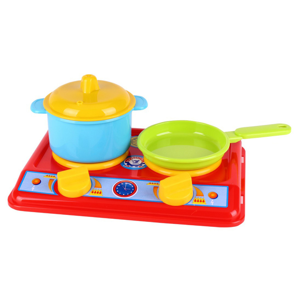 Игровой набор Кухня "Галинка 2" 1578TXK плита, кастрюля, сковородка